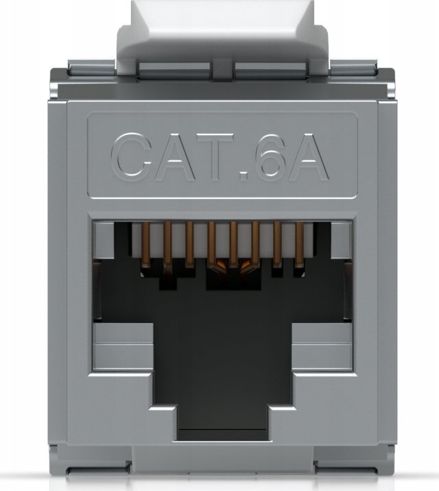 Keystone pa vegla Ubiquiti, Cat6A, set 12 copë, i bardhë