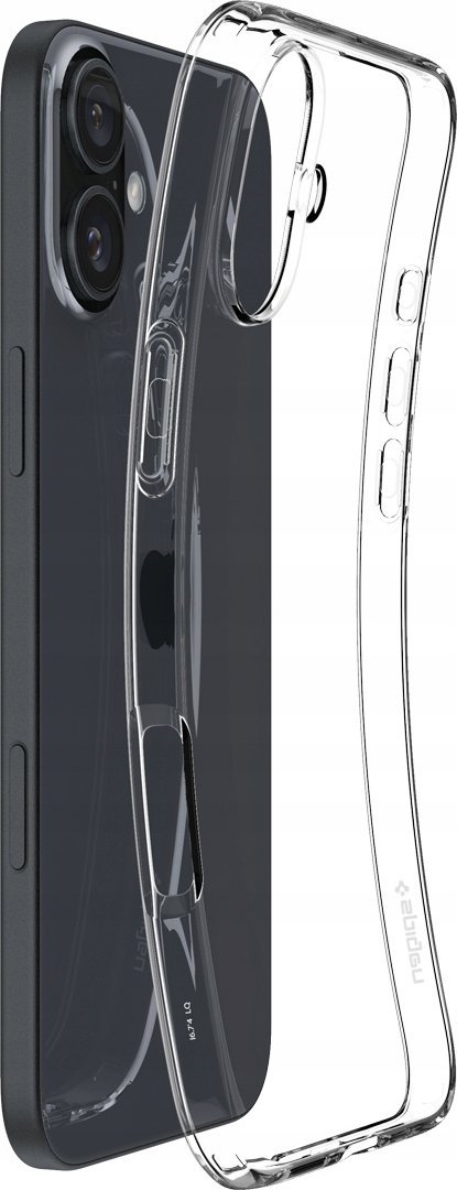 Mbulesë telefoni Spigen Crystal Flex, për iPhone 16, transparente