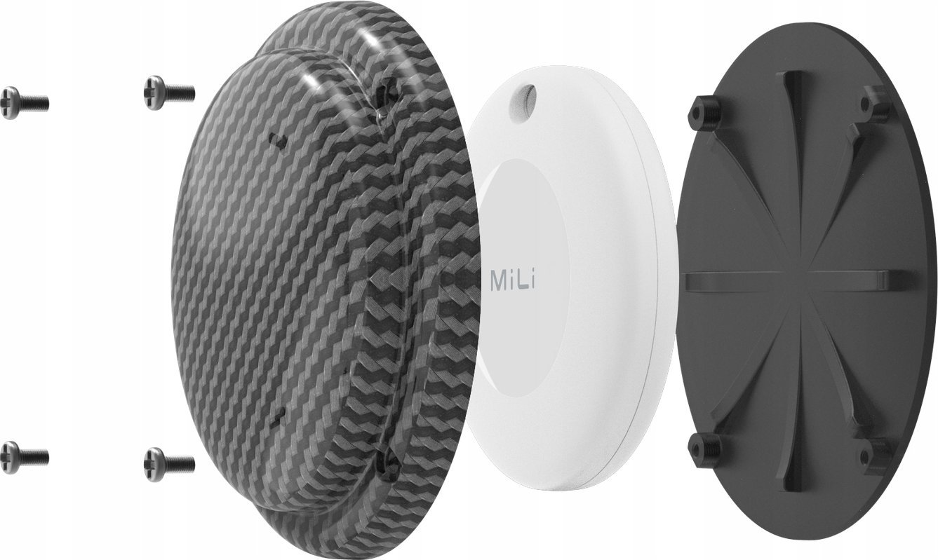 Tag gjurmues Ultron MiTag Ski Finder, i certifikuar nga Apple, i bardhë