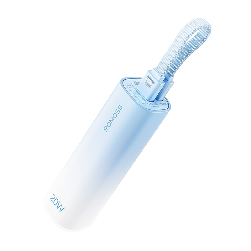 Powerbank Romoss Mini PSC05C, 5000mAh, 20W, blu