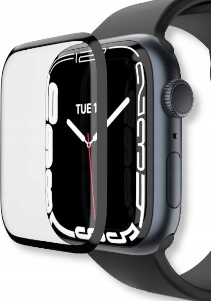 Заштита за екран NEXT ONE 3D Clear, Apple Watch 45mm, транспарентна