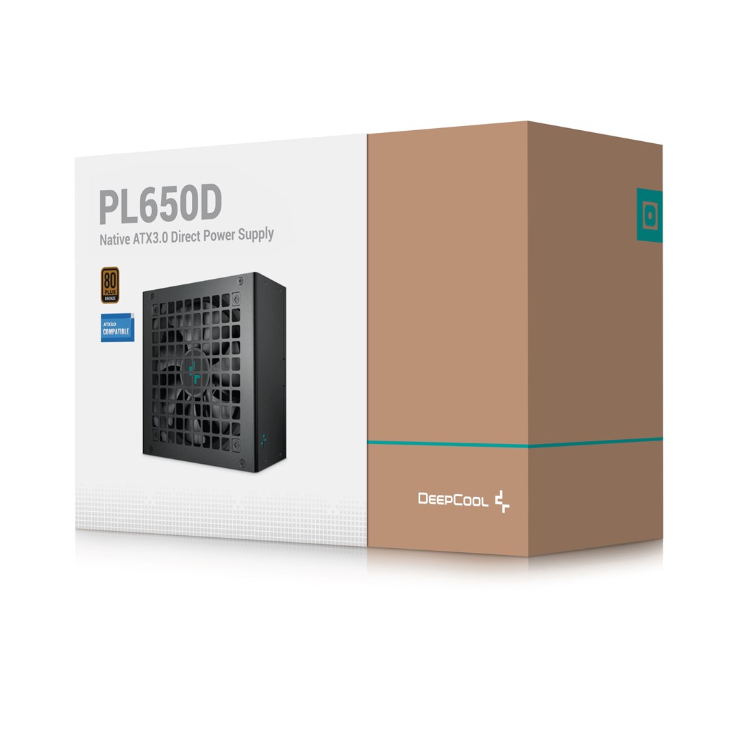 Burim energjie DeepCool PL650D, 20+4 pin ATX, 650 W