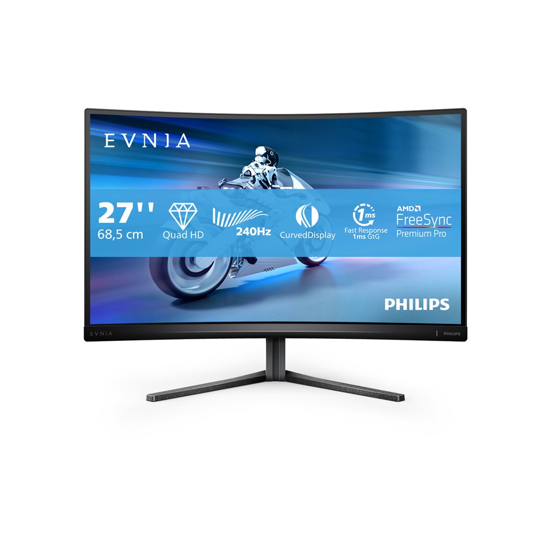Monitor Philips 27M2C5500W/00, 27", 2560 x 1440, Quad HD, 144 Hz, i zi