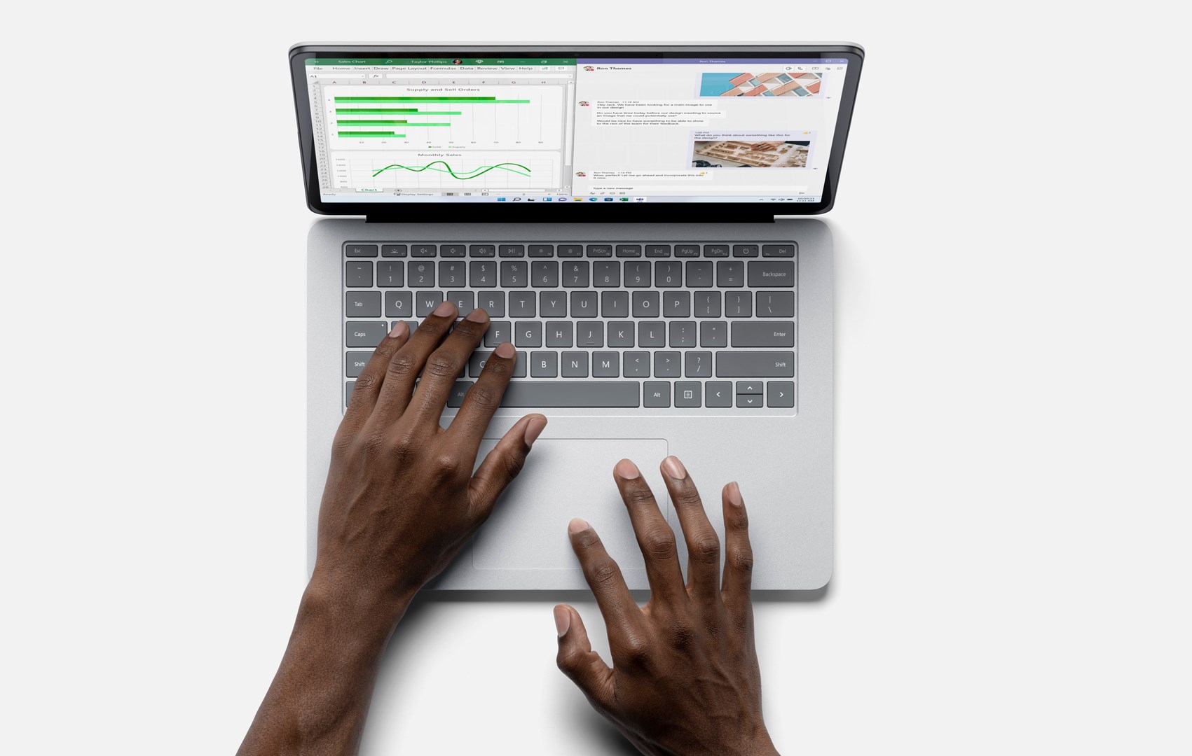 Лаптоп Microsoft Surface Laptop, 14.4", Intel i7-11370H, 32 GB RAM, 1000 GB SSD, NVIDIA RTX A2000, платина