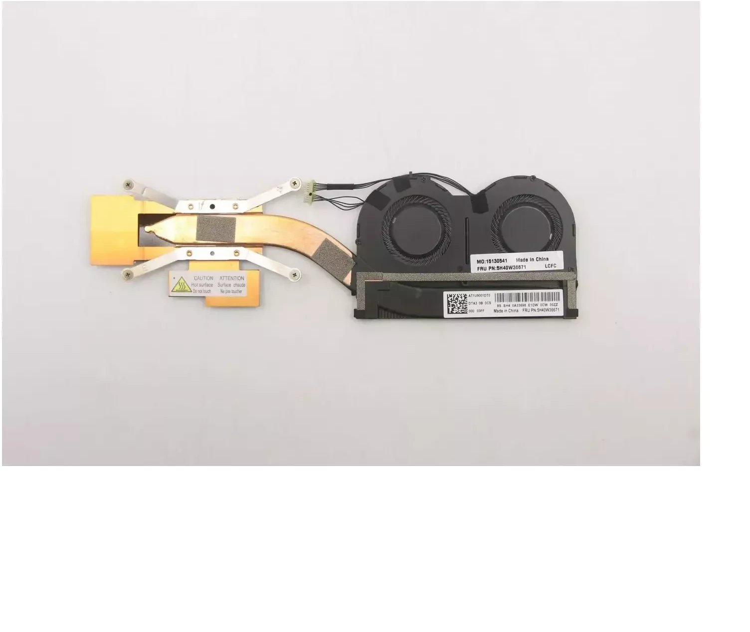 Modul termik Lenovo FRU, heatsink me ventilator, për CPU