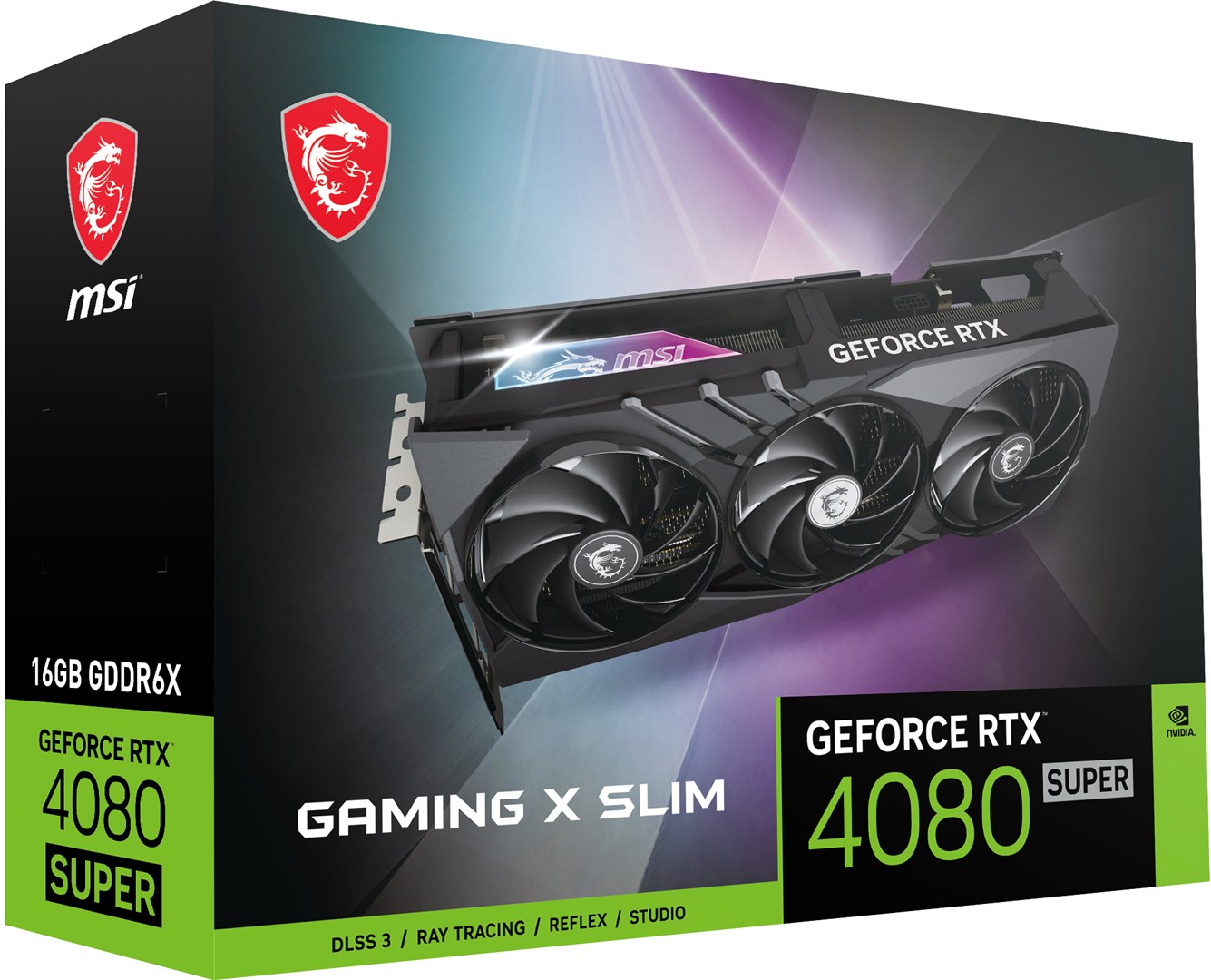 Kartelë grafike MSI GeForce RTX 4080 SUPER Gaming X Slim 16GB GDDR6X
