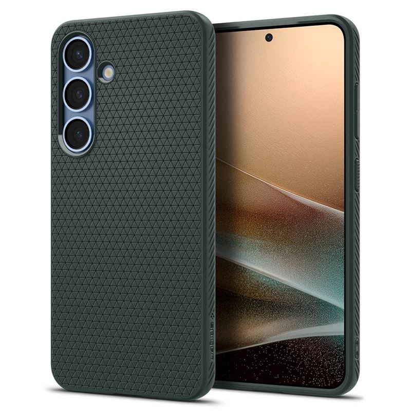 Mbrojtëse Spigen Liquid Air për Samsung Galaxy S25, e gjelbër