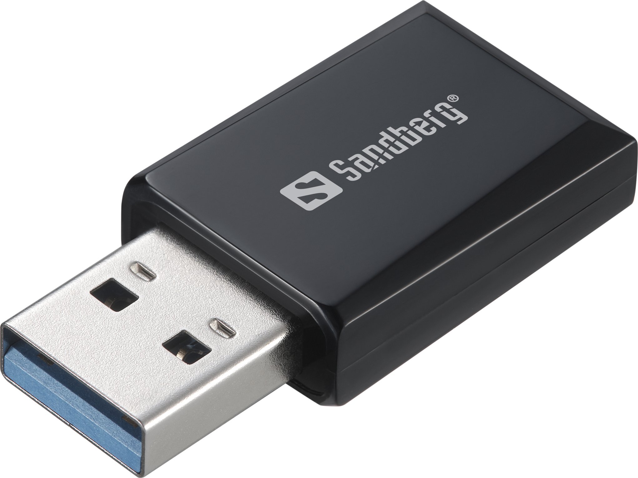 Адаптер Ви-Фи Sandberg Mini Wifi Dongle, 1300 Mbit/s, USB, црн