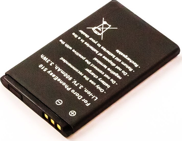 Bateri telefoni CoreParts MBXMISC0015, kompatibile Doro, e zezë