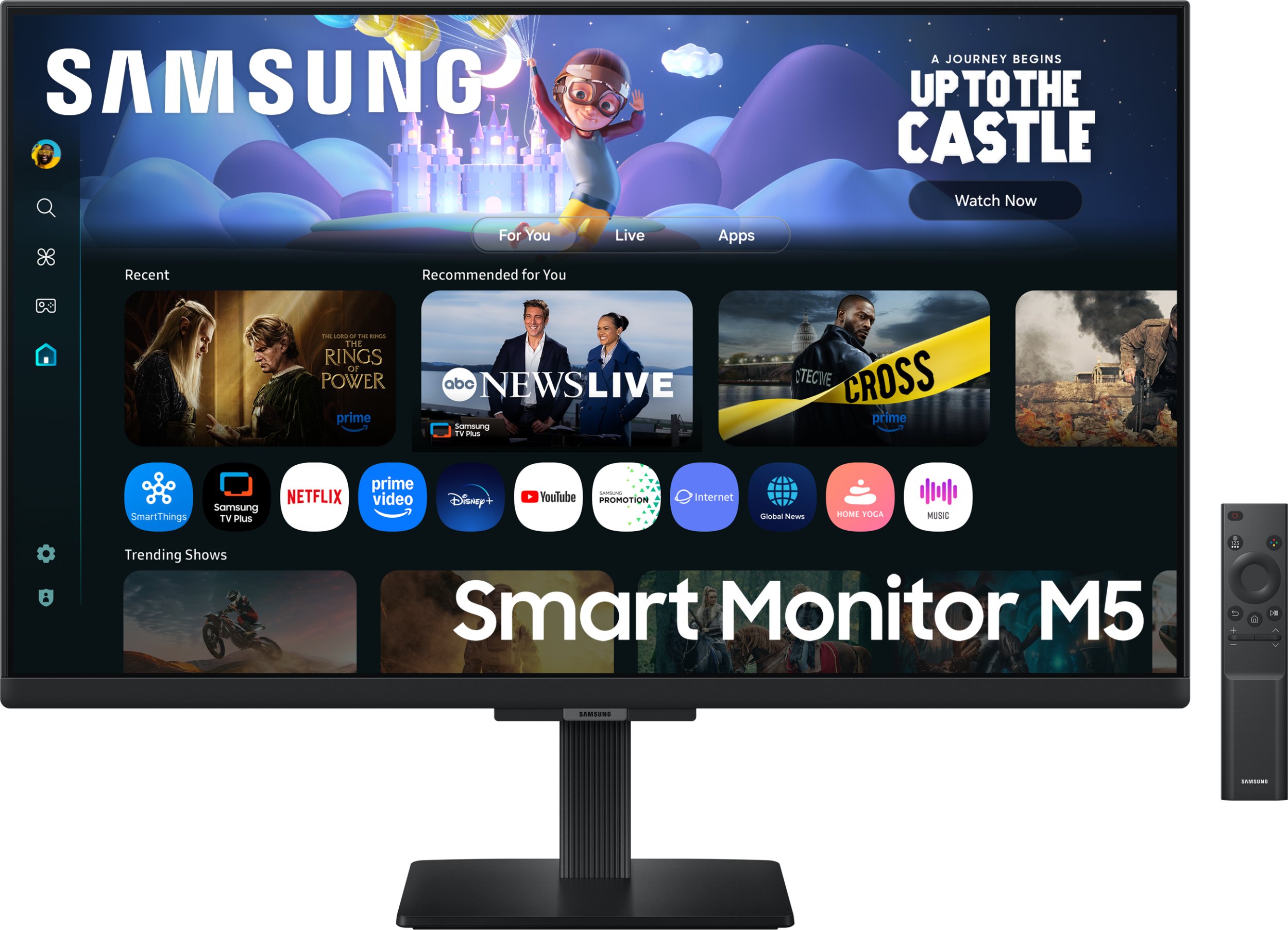 Monitor Samsung M5 LS27FM500E, 27", Full HD, i zi