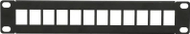 Panel patch Extralink 12 porta UTP, 10", modular, i zi