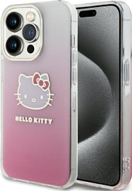 Mbulesë telefoni Hello Kitty HKHCP14LHDGKEP, për iPhone 14 Pro 6.1", gradient rozë, hardcase