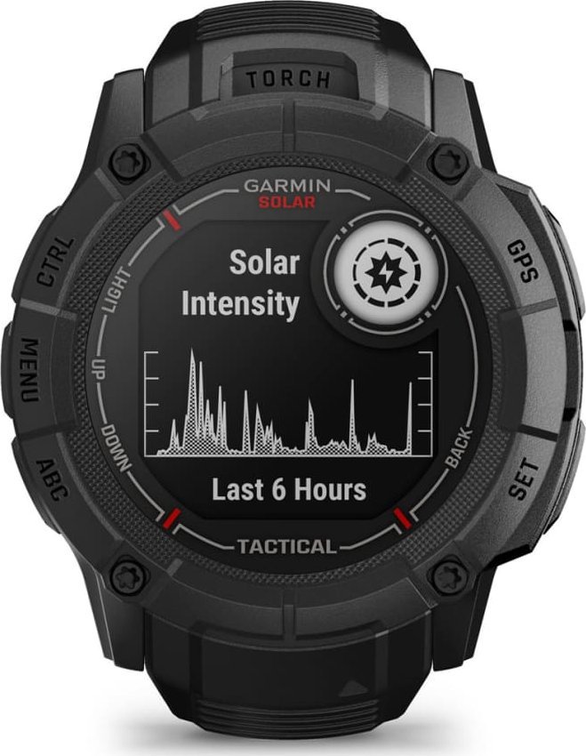 Ora sportive Garmin Instinct 2X Solar Tactical Edition, GPS, karikim solar, e zezë
