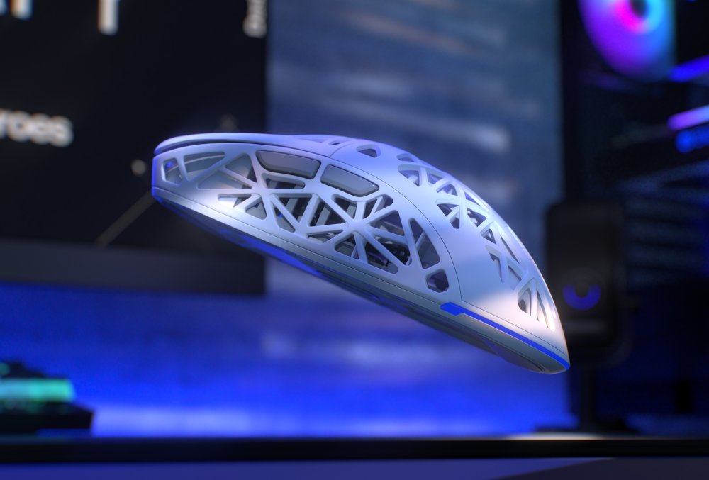 Maus gaming Endorfy LIV Wireless Onyx White, i bardhë