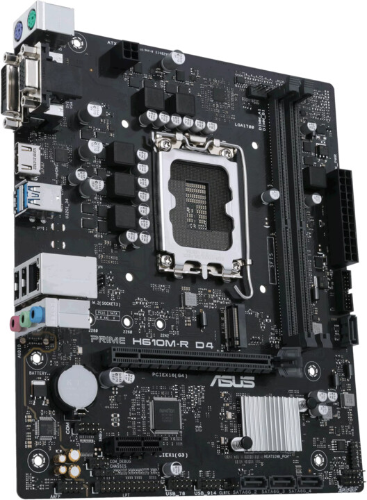 Pllakë amë ASUS PRIME H610M-R D4-SI (DDR4) - Intel H610