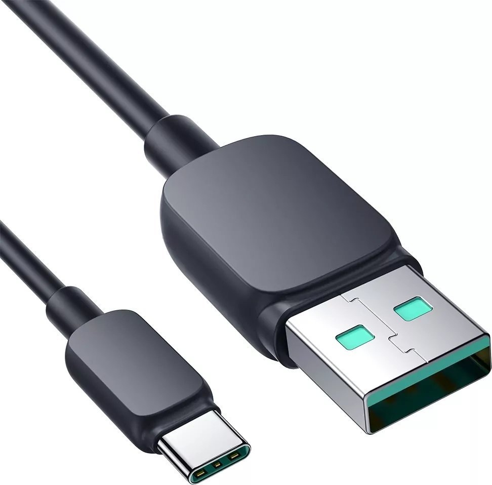 Kabllo USB Joyroom JYR763, USB A në USB C, 1.2m, 3A, e zezë
