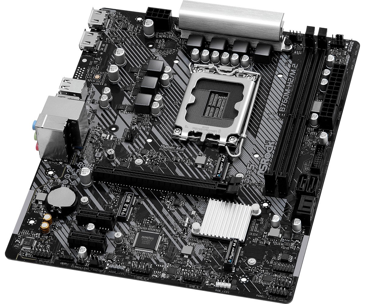 Pllakë amë ASRock B760M-H2/M.2 2