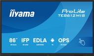 Интерактивен монитор Iiyama TE8612MIS-B4AG, 86\", 4K Ultra HD, со допир, црн