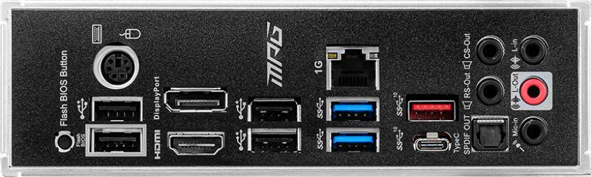 Pllakë amë MSI MPG B550 GAMING PLUS, 128 GB, DDR4, e zezë 