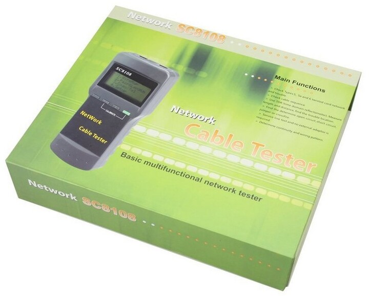 Testues për kabllo PremiumCord, univerzal, LCD