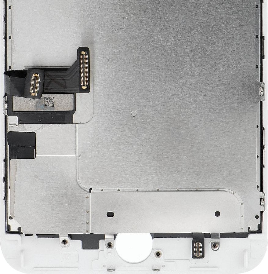 Екран NoName FixCell за iPhone 7 Plus Retina, LCD, бел, ремонтиран