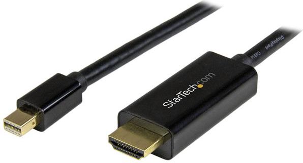 Kabllo Mini DisplayPort në HDMI StarTech, 3m, 4K 30Hz, i zi