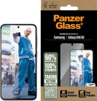 Strehues ekrani CARE by PanzerGlass Ultra Wide Fit për Samsung Galaxy A56 5G, xham mbrojtës, transparencë e lartë