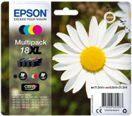 Ngjyrë për printer Epson Claria Home, 4 ngjyra, 920 faqe, 18 XL