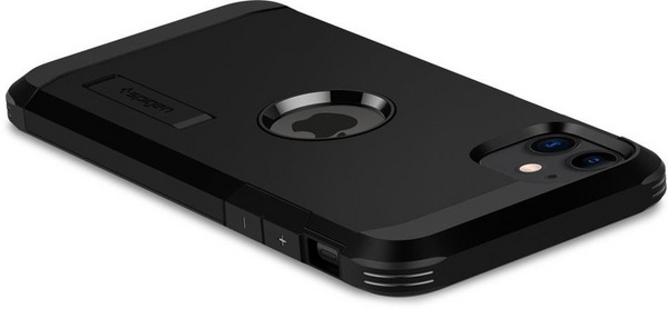 Mbrojtëse Spigen Tough Armor për iPhone 11, e zezë