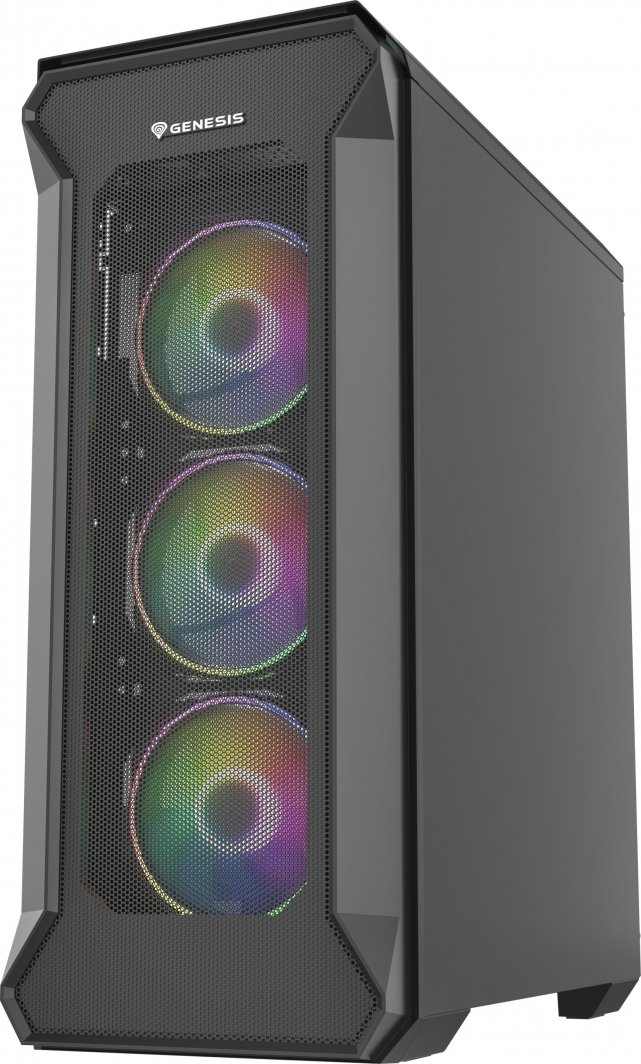 Kasë Genesis IRID 505 ARGB V2, Midi Tower