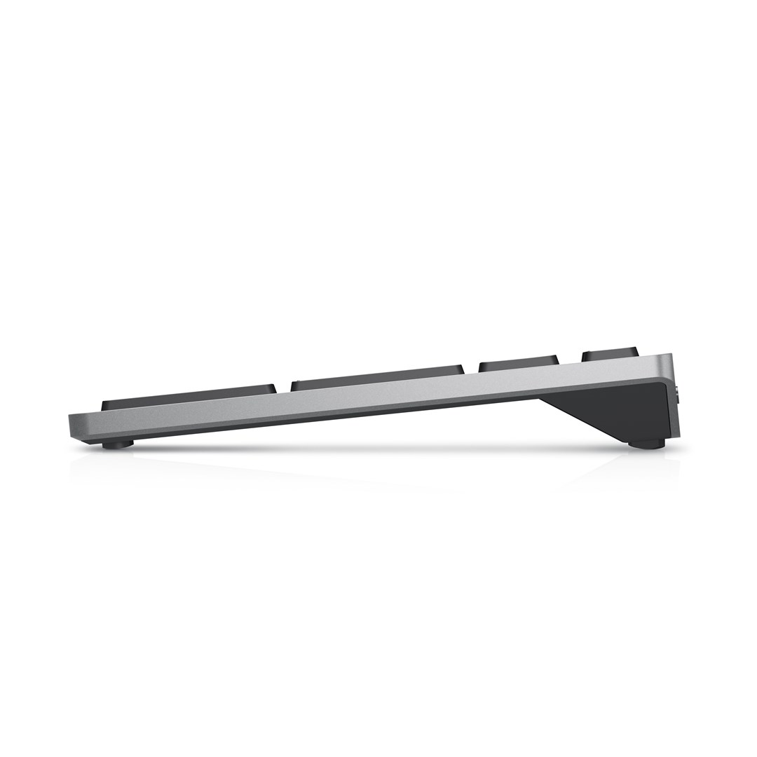 Tastierë Dell KB700, wireless, 2.4 GHz, Bluetooth 5.0, e hirtë titani