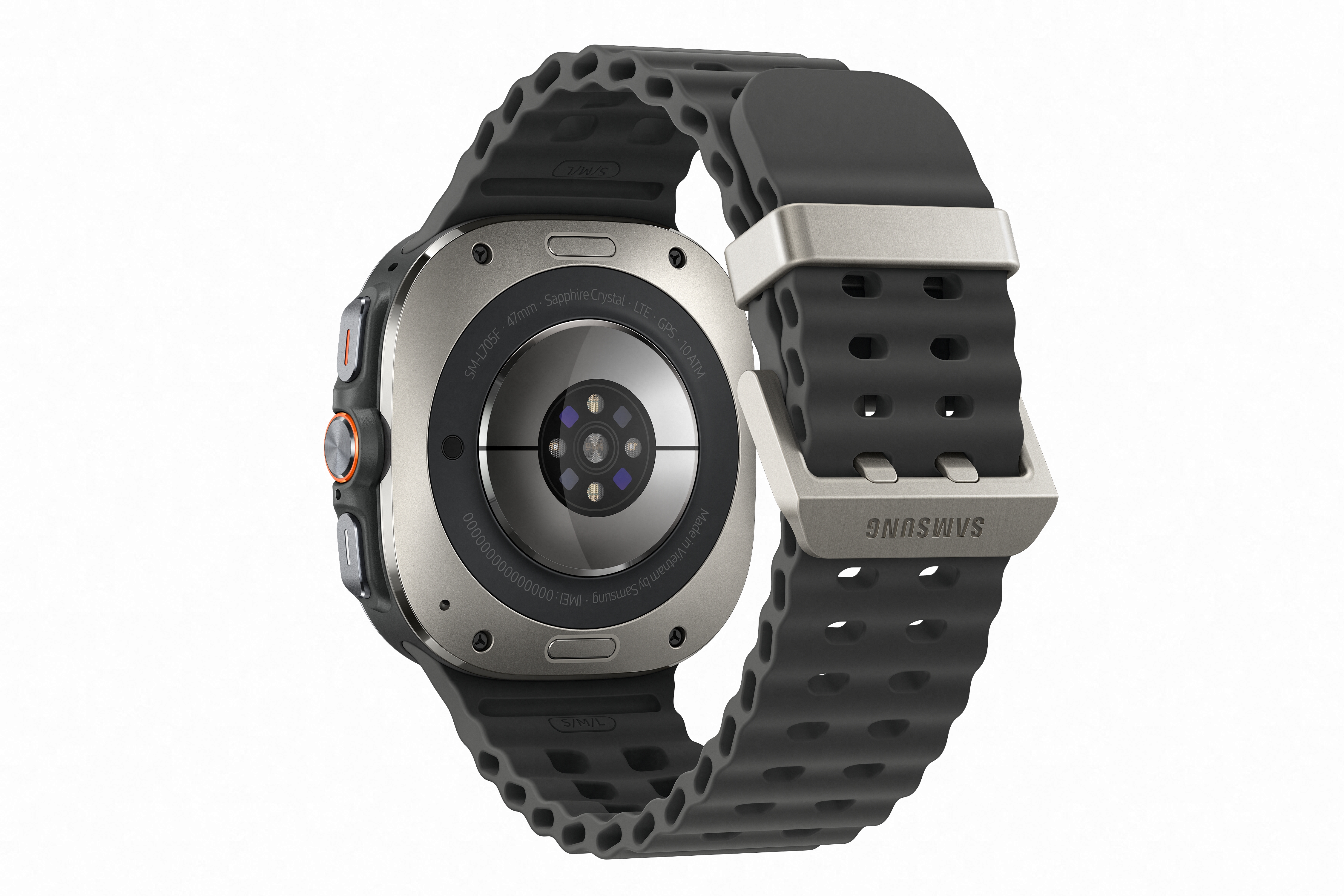 Orë Samsung Galaxy Watch Ultra, 47mm, e argjendtë titanium