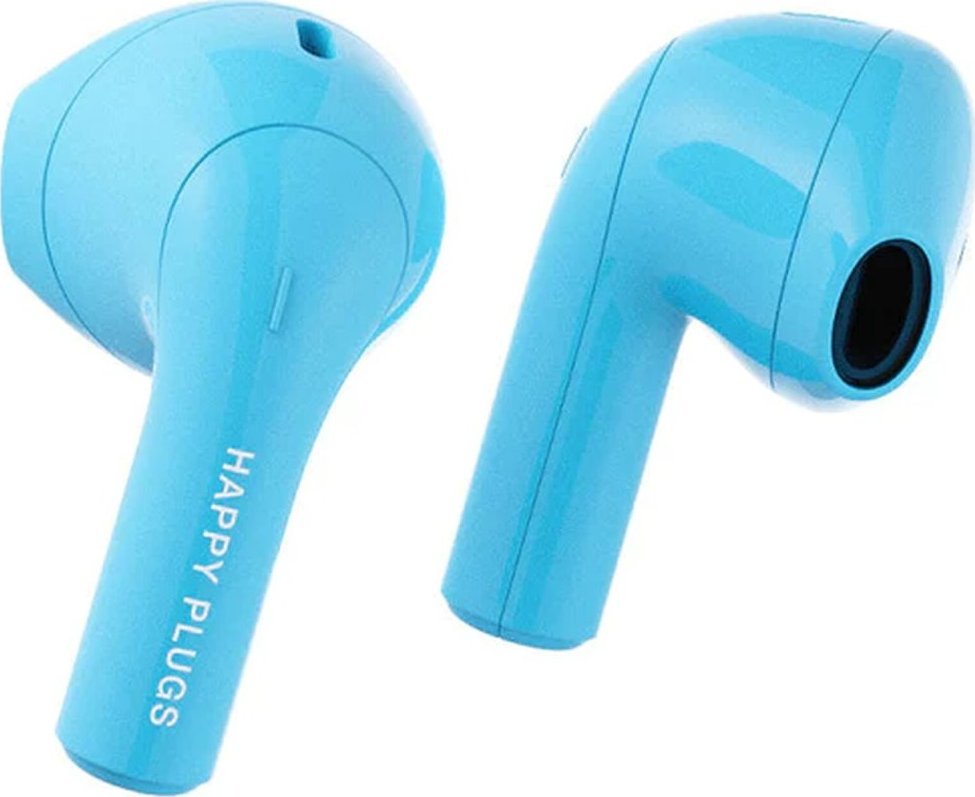 Kufje pa tela Happy Plugs Joy, True Wireless, ENC, blu