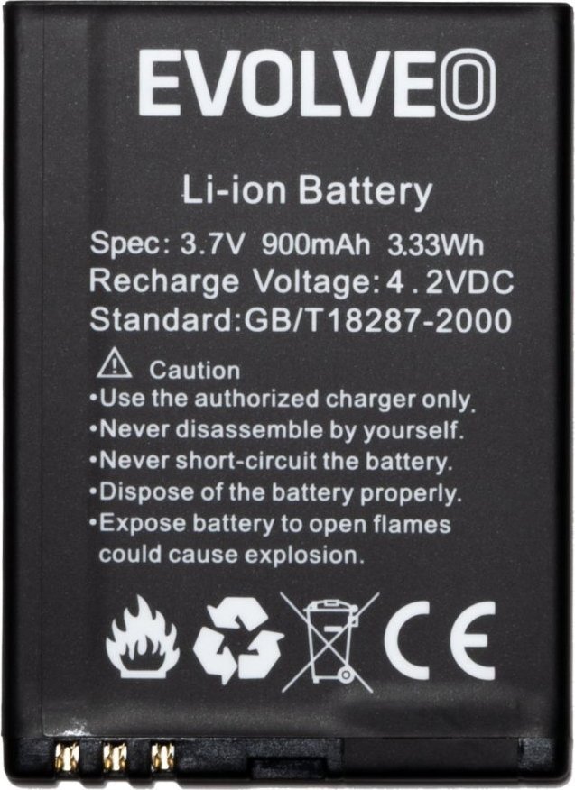 Bateri telefoni EVOLVEO EasyPhone EG, origjinale, 900mAh