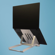 Mbajtëse laptopi Riser Basic, ergonomike, ngjyrë gri