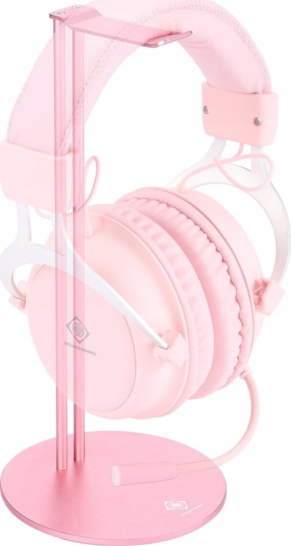 Mbajtëse për kufje Deltaco, rozë