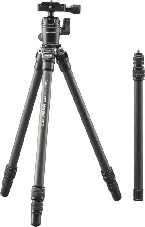 Tripod për kamera Cullmann Carvao 816 TC, lartësi 137 cm, kapacitet 4 kg, i zi