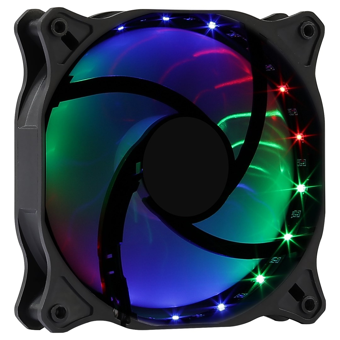Ftohës Aerocool COSMO12FRGB, 12 cm, i zi