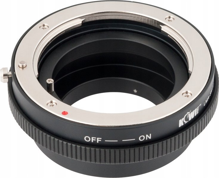 Adapter objektivi KIWI LMA SM A M4/3, Sony A Minolta AF në Panasonic Micro 4/3 Olympus E PL2, i zi