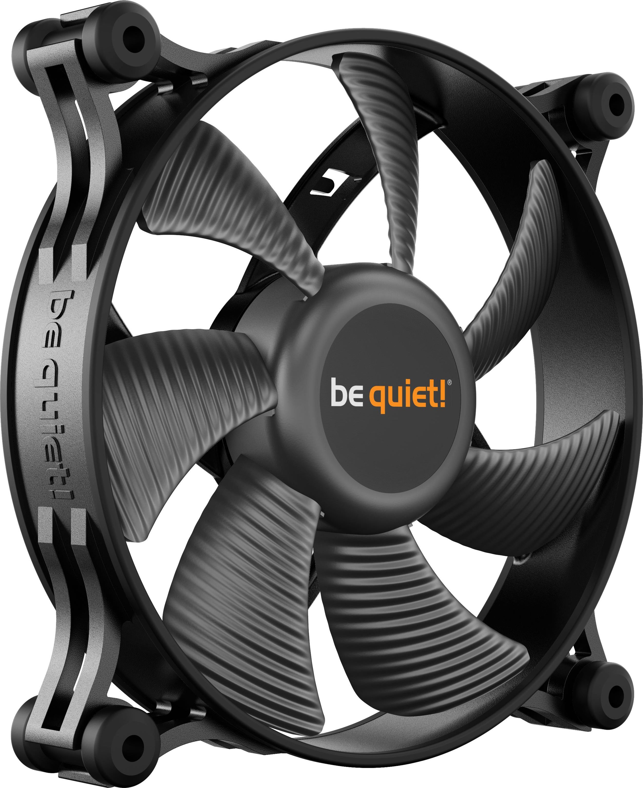 Ventilator kasë Be Quiet! Shadow Wings 2, 120mm, PWM, i zi