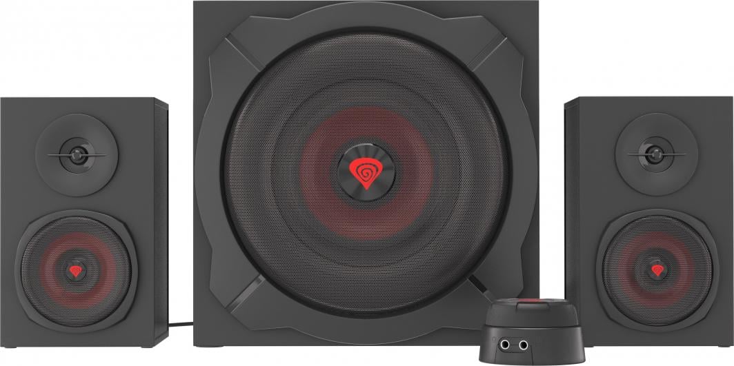 Altoparlantë 2.1 Genesis Helium 610BT, 60W RMS, Bluetooth, dru