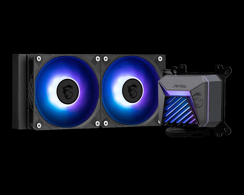 Ftohës uji për procesor MSI MAG CoreLiquid A15 360, radiator 360mm, ARGB, i zi