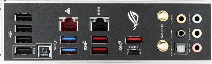 Pllakë amë ASUS ROG STRIX X299-E GAMING II, Intel X299, Socket 2066, 8 slota, Bluetooth, Wi-Fi 5, ATX