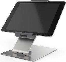 Стенд за таблет за маса Durable Tablet Holder 893023, 7\" 13\", ротирање 360°, сива