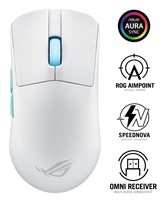 Maus ASUS ROG Harpe Ace Aim Lab Edition, Bluetooth, i bardhë