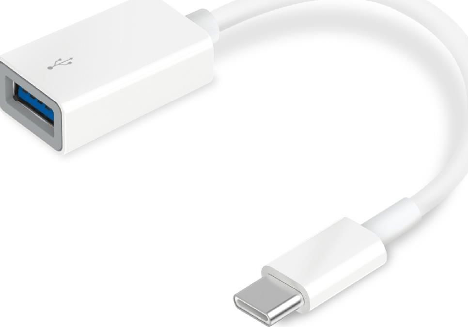 Адаптер TP-Link UC400, USB A на USB C, бел