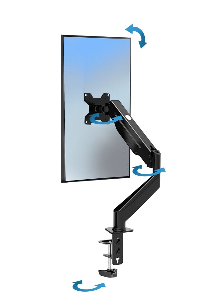 Mbajtëse për monitor Esperanza ERW019, 68.6 cm (27"), e zezë