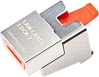 Bllokues kabllosh LAN Smartkeeper NC13, siguri fizike, port RJ45, portokalli