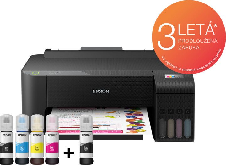 Printer Epson EcoTank L1210, sistem tank