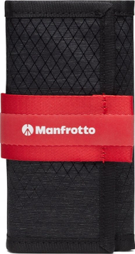 Mbajtëse kartelash Manfrotto Pro Light, 9x CFexpress, 12x SD, e zezë